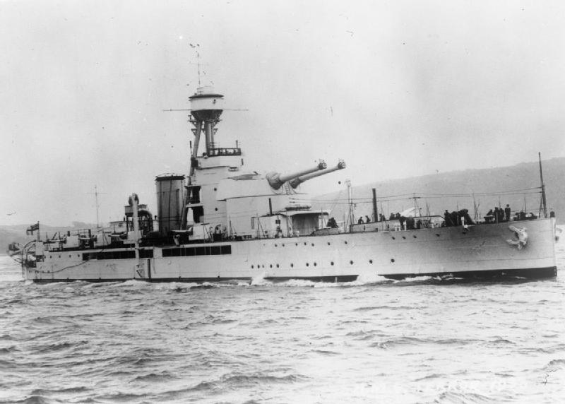 Royal Navy monitor, HMS Terror [Public domain, wikimedia]