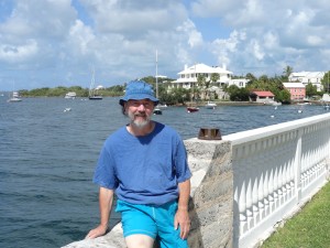 Jeff Williams at the Hamilton Princess in Bermuda, site of WWII censorship and code breaking.