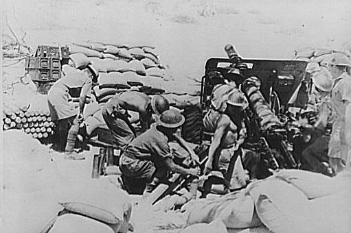 India troops in action during the battle for Keren, Eritrea, 1941 [Public domain, wikimedia]