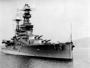 Battleship HMS Royal Oak [Public domain, wikimedia]