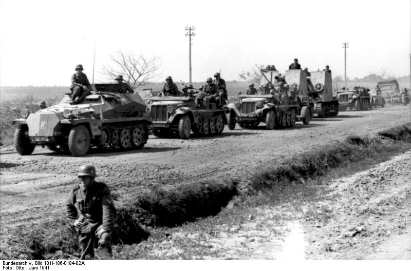 Operation Barbarossa, the German invasion of the Soviet Union, June 1941