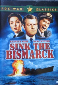 Sink the Bismarck --- movie DVD cover [Photograph by Edith-Mary Smith]