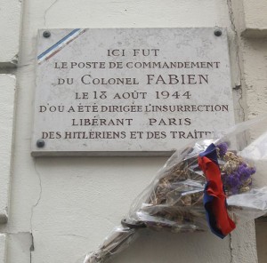Command post of Pierre Georges (Colonel Fabien) during the 1944 Paris uprising, 34 rue Gandon, XIIIe arrondissement [Creative Commons Share Alike 3.0 unported]