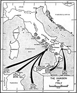 Invasion of Italy, 3 September 1943 [Public domain]