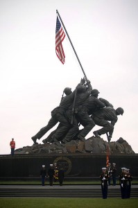 US Marine Corps Memorial [Public domain]