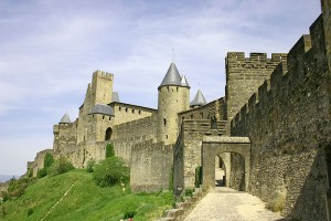 Carcassonne, view of the ramparts [Author: Christophe Eyquem, Creative Commons 3.0 Unported]