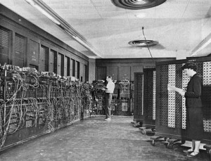 The ENIAC, at the University of Pennsylvania [Public domain]