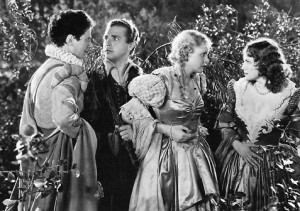 A scene from Max Reinhardt's 1935 movie, A Midsummer Night's Dream [Public domain]